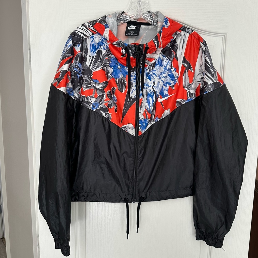 Nike Hyper Femme Crop Jacket Windrunner Floral BV0304 010